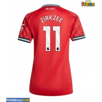 Manchester United Joshua Zirkzee #11 Heimtrikot Frauen 2025-26 Kurzarm